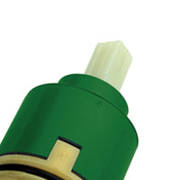 Cartuccia diam. 35 a dischi in ceramica per vasca, lavabo, bidet