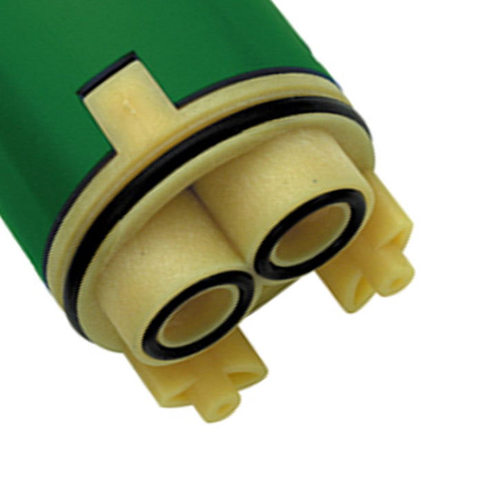 Cartuccia ad apertura forzata diam. mm 35 a dischi ceramici per vasca, lavabo, bidet