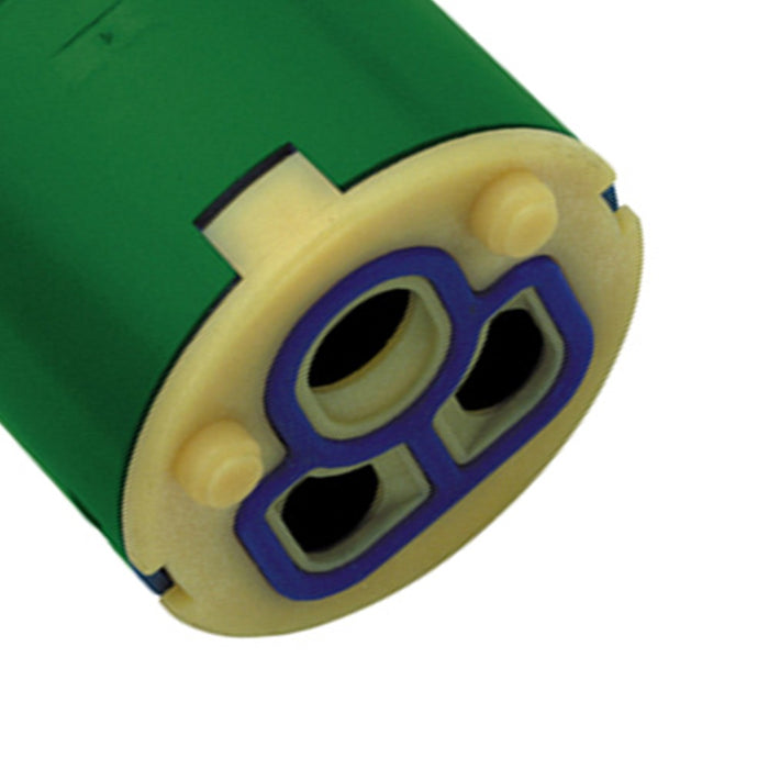 Cartuccia ad apertura forzata diam. mm 35 a dischi ceramici per lavello, doccia