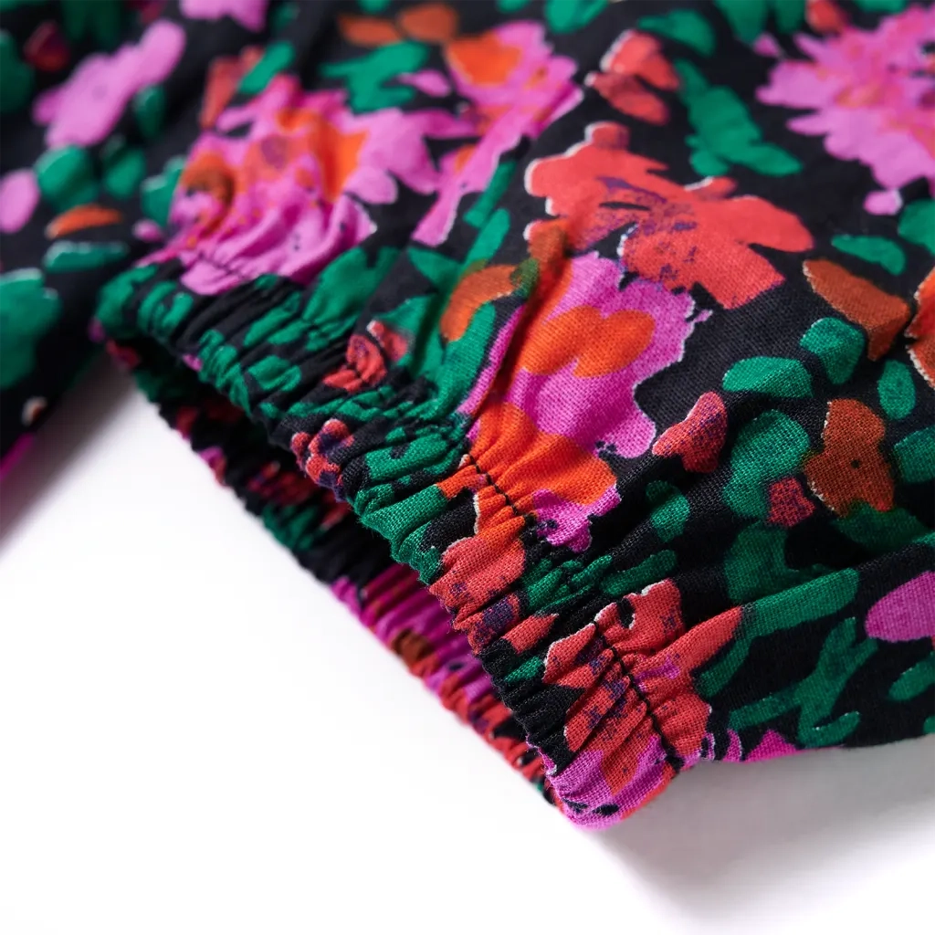 Abito da Bambina a Maniche Lunghe Fucsia 104 CFW3113198