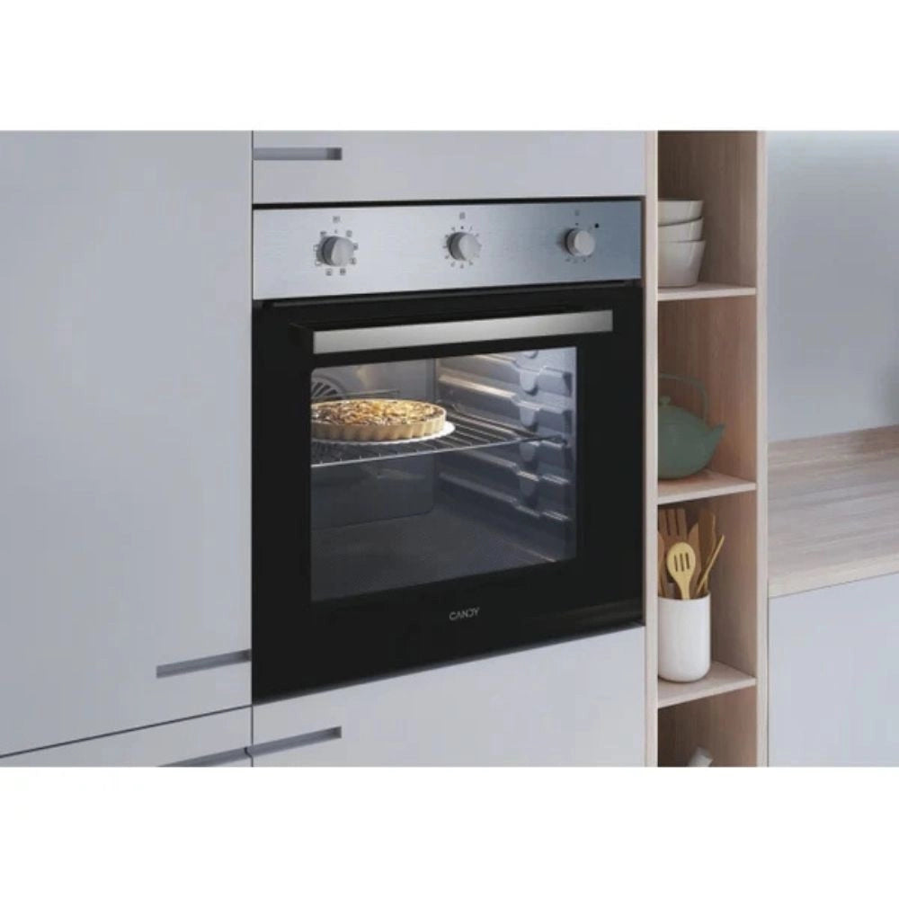 Forno elettrico Candy FIDCX602CA ventilato 65 litri inox classe A+