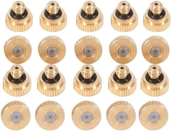Mistifici per sistema di raffreddamento (04 mm) 10/24 UNC attrezzi da giardino 20pz.
