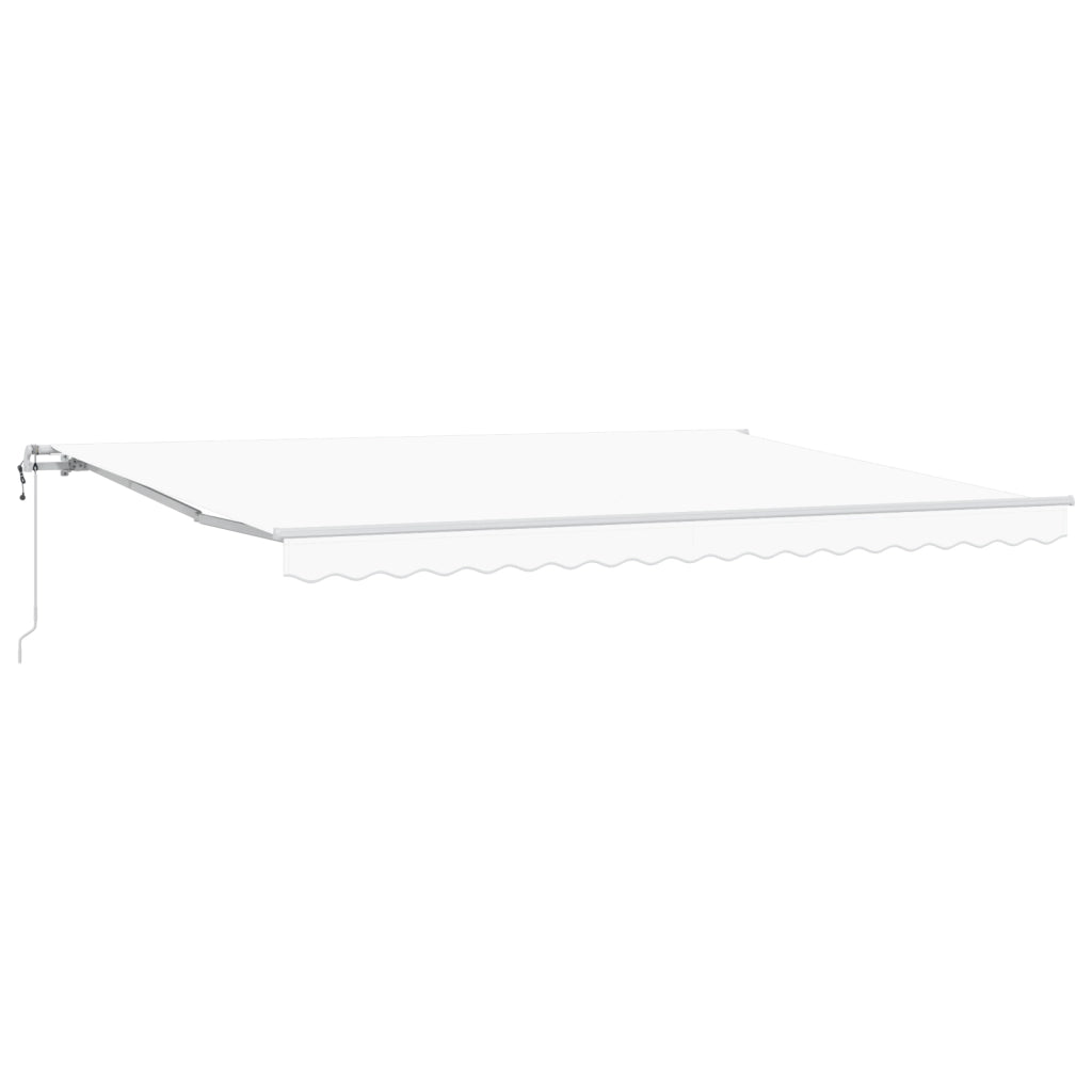 Tenda Retrattile Automatica Bianca 450x350 cm