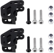 Montante di Sospensione in Metallo Duraturo - Compatibile con Axial Wraith 90018 - Geometria Ottimizzata - Kit di Installazione Completo - Per Uso Off-road - Dampened Shock Mount