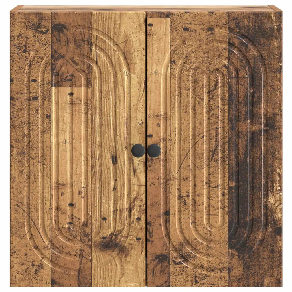 Mobiletto a muro Legno antico 59 x 31 x 60 cm