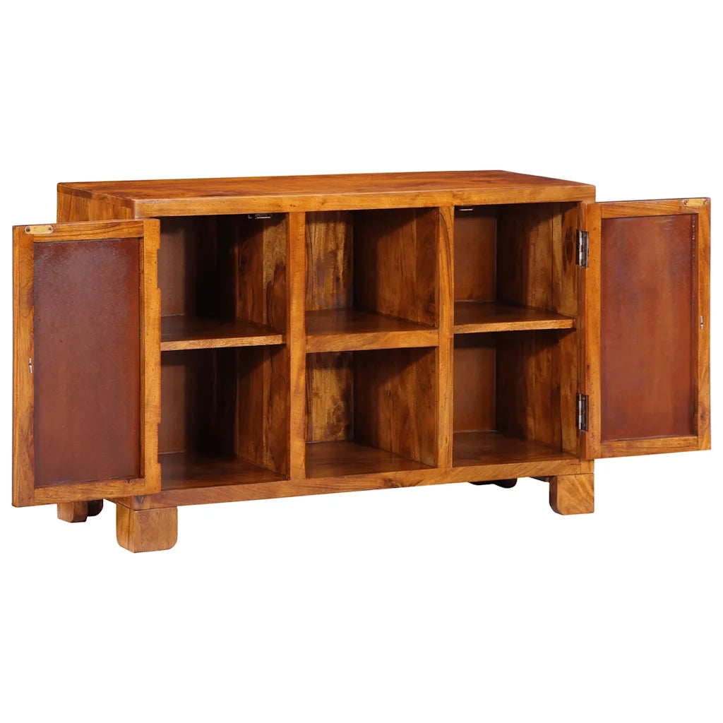 Credenza Multicolore 90x35x60 in Legno Massello di Acacia 4016499