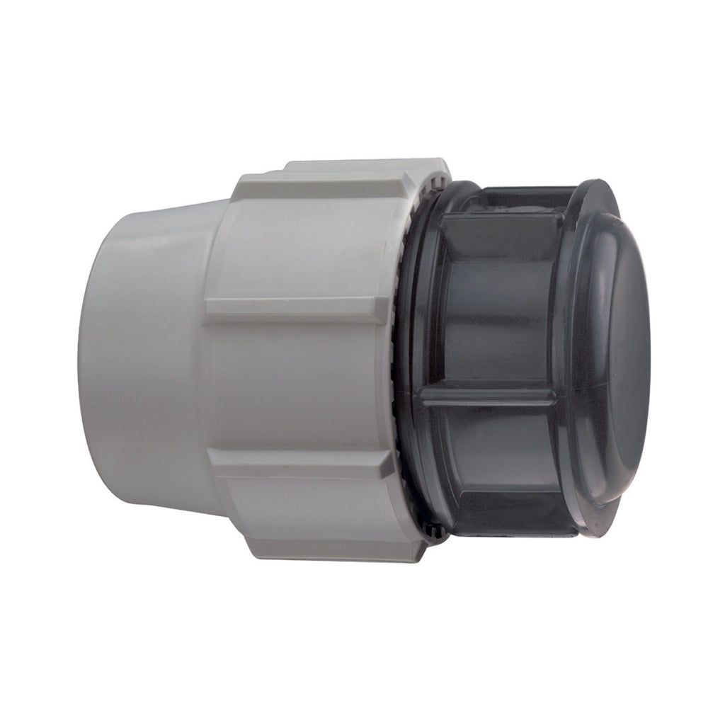 TAPPO FINE LINEA PLASSON PER TUBO POLIETILENE- Diam. 63- PLASS- pezzi 1