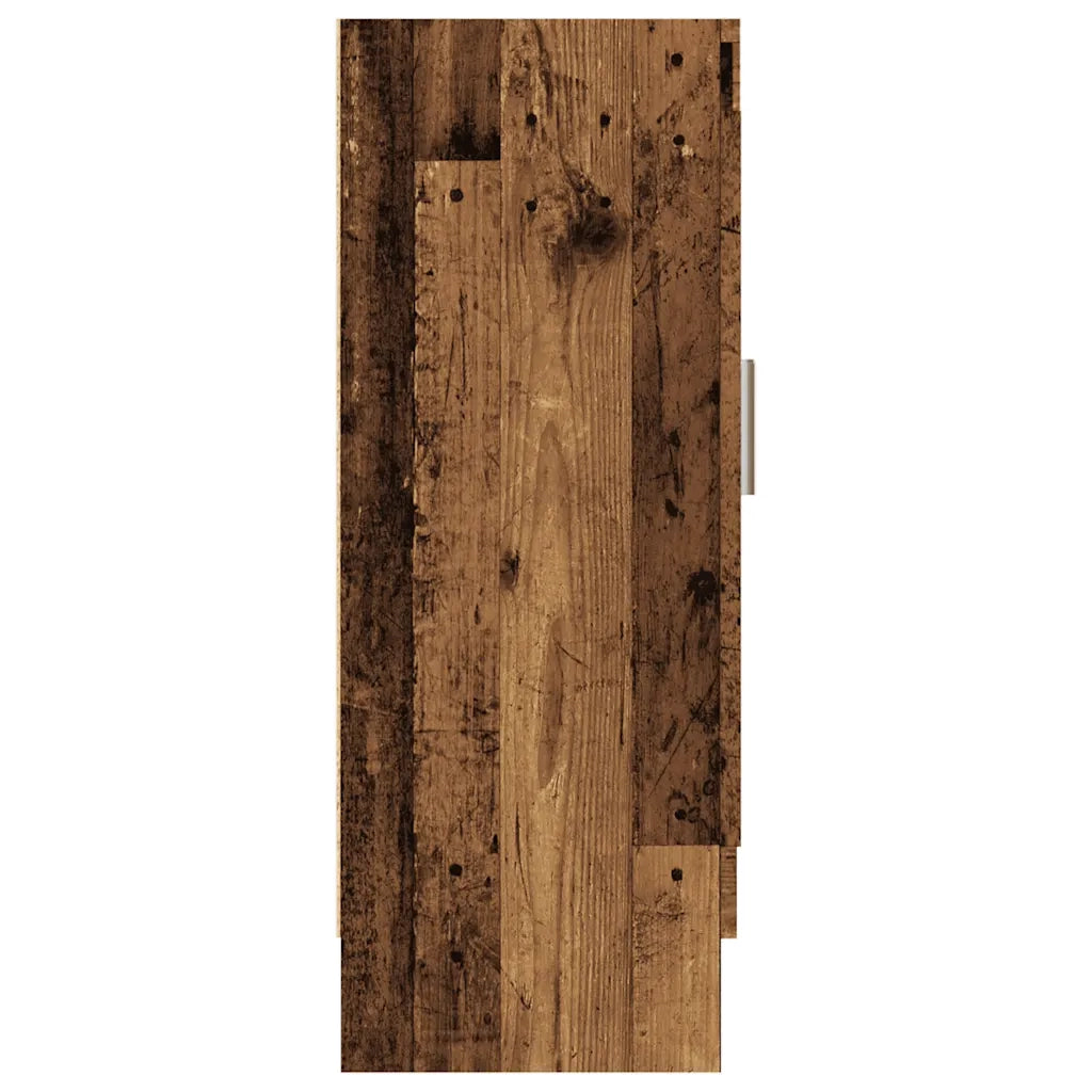 Libreria-Scaffale per Libri-Mobile di Stoccaggio Legno Antico 82,5x30,5x80 cm in Truciolato 772553