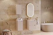 Specchio LED con cornice Lustra LED 50 x 90 x 4 cm
