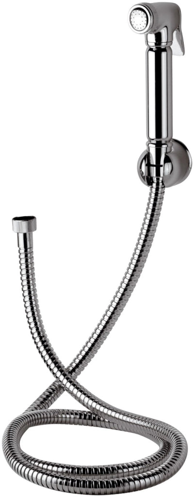 Set relax - doccetta bidet - con doccia a pulsante, flessibile e supporto lux