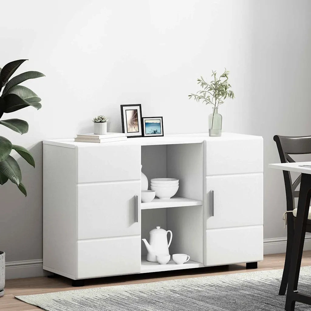 Credenza FLORIN Bianco 88,5 x 30,5 x 55,5 cm Legno multistrato 880291