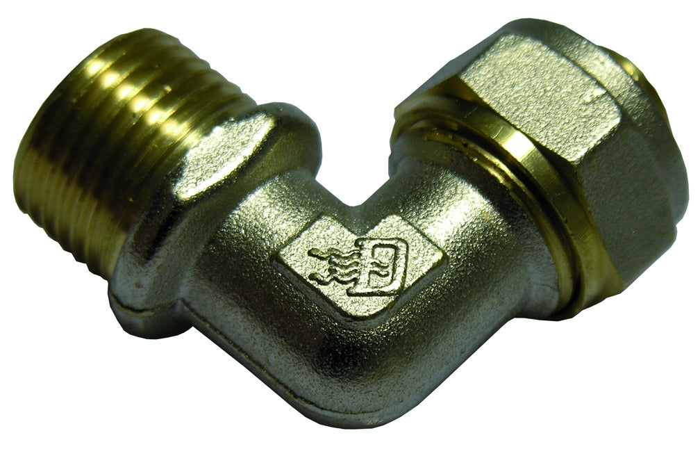 RACCORDO CURVO MASCHIO DFX PER MULTISTRATO- Diam. 1/2 x 16- IKARO- pezzi 10