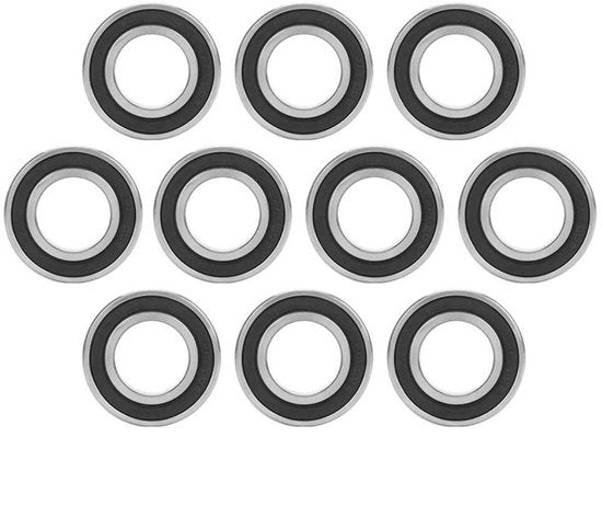 10 pezzi 6005-2RS Rotore a sfera ad alta velocità con canale profondo 25 * 47 * 12mm