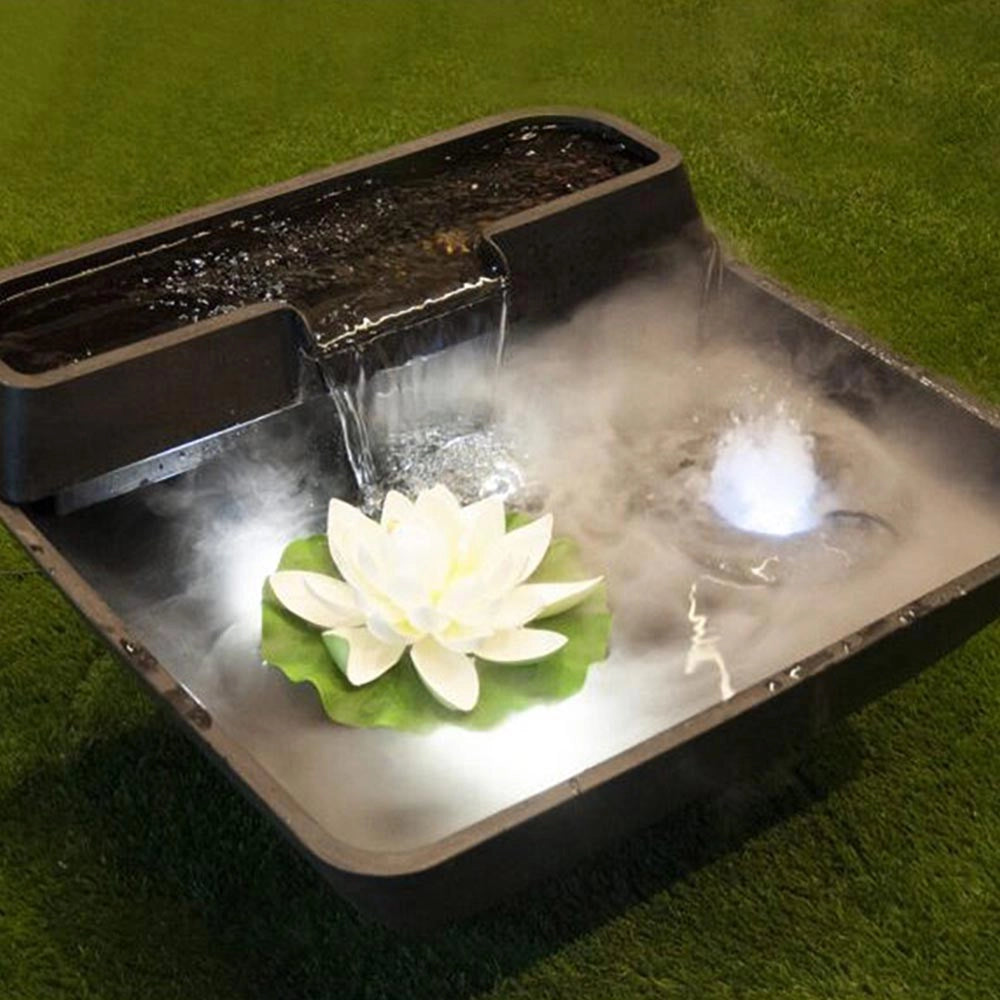 Velda Set Fountain Pond con Cascata cm75x75x35 - minilaghetto decorativo con cascata