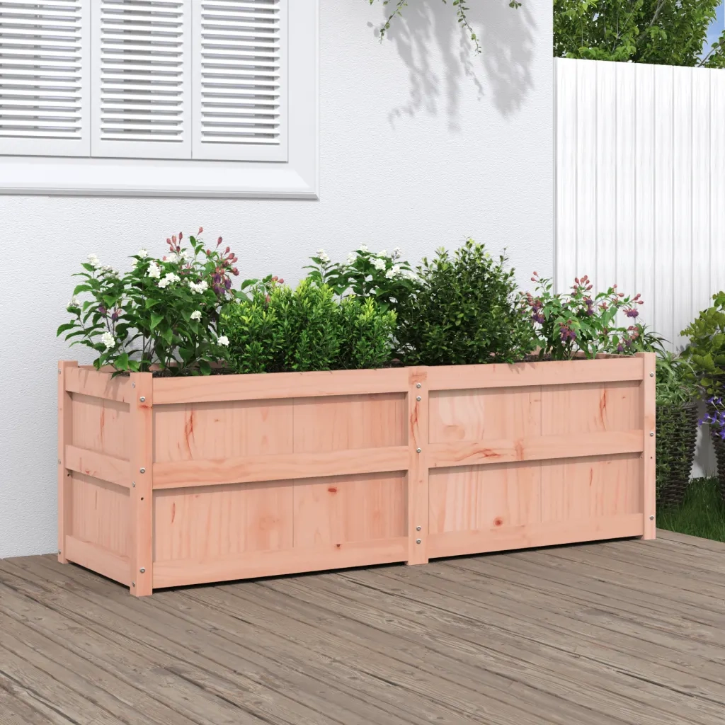 Fioriera da Giardino 150x50x50 cm in Legno Massello di Douglascod mxl 133194