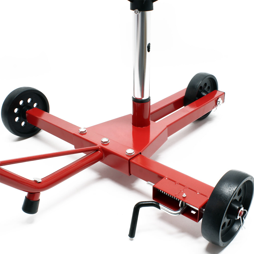 Carrello porta gomme con cerchi max 100 kg 225 mm Supporto per 4 pneumatici