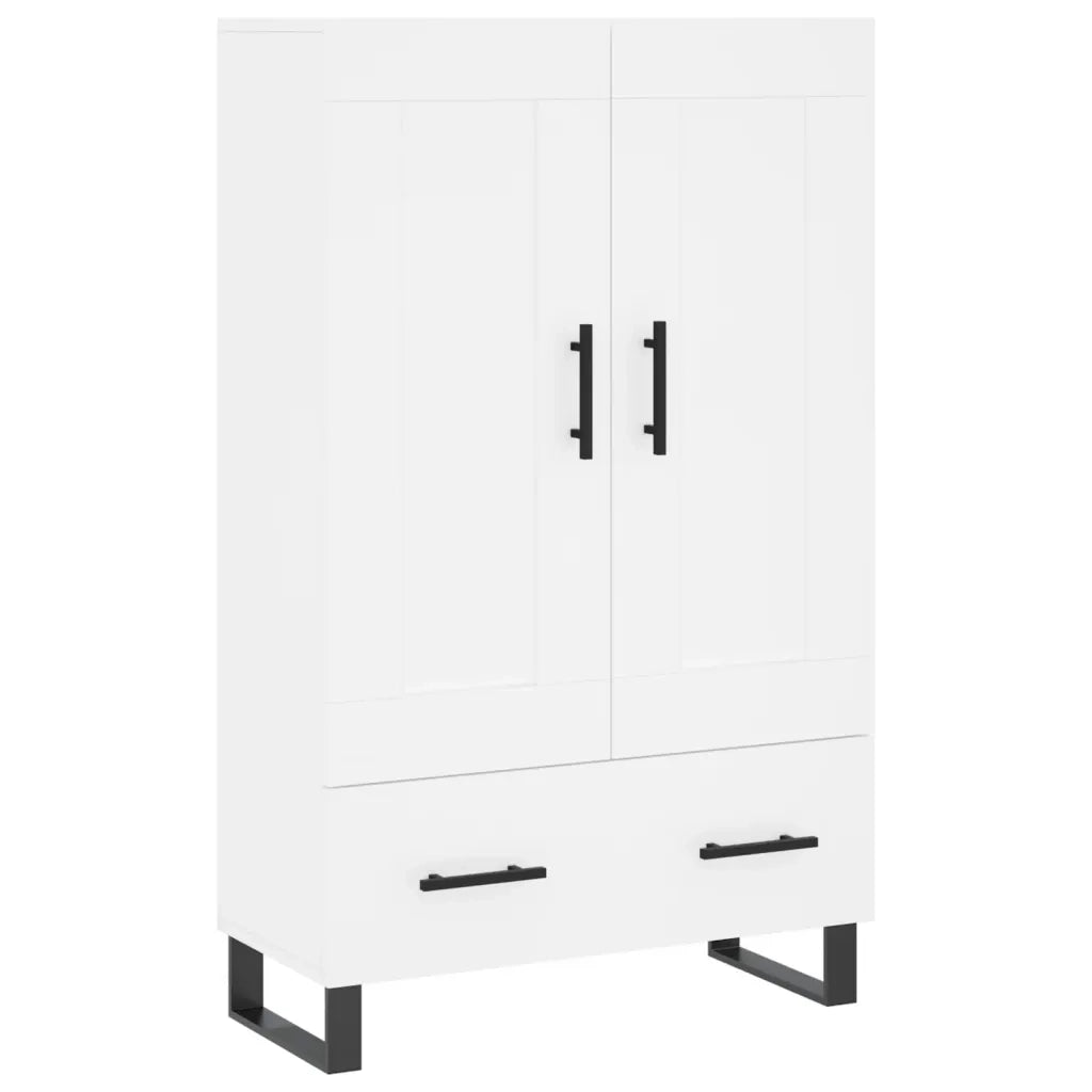 Credenza Bianca 69,5x31x115 cm in Legno Multistratocod mxl 79726