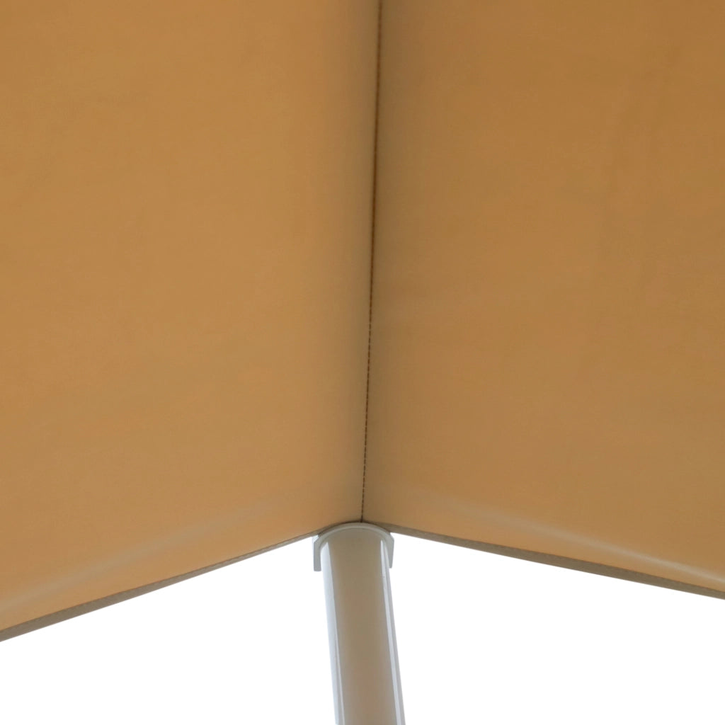 Gazebo pieghevole ¨C zephmum ¨C Bianco Beige 4.50x3.40x2.55 m