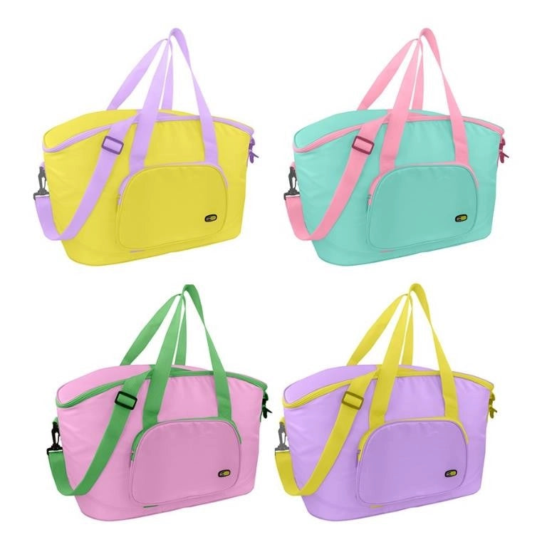 1 Pezzo Borsa Frigo Termica Tulipano Pic Nic 26 Litri 4 Colori