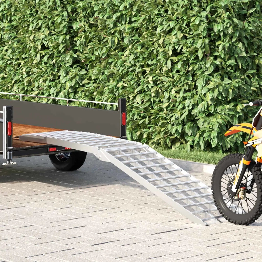 Rampetta per moto 680 kg Argento 680 kg Alluminio CFW2775868