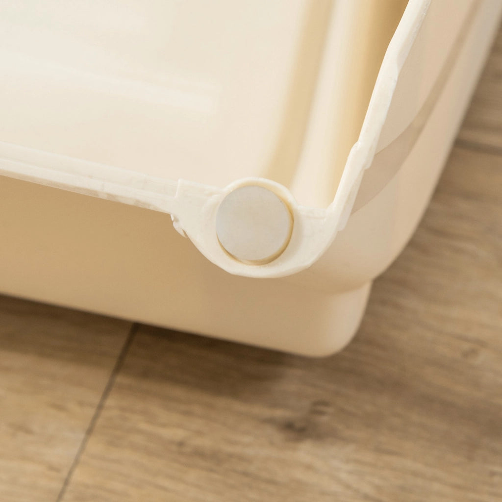 Scalino per Cani Gatti con Tappetini Antiscivolo ¨C zephmum ¨C 62x38x49,5 cm Beige
