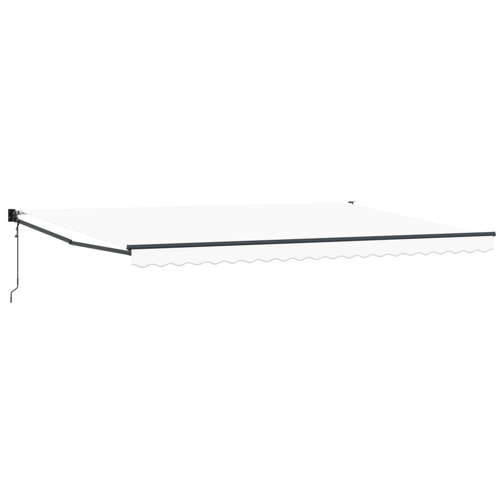 Tenda Retrattile Automatica  Bianco 500x300 cm