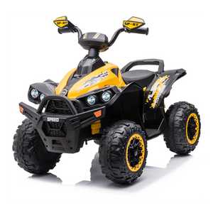 Quad Elettrico per Bambini Quad Medio Sport 12V-Giallo