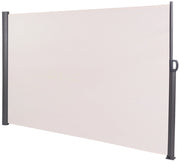 Divisorio paravento da esterno Lovington crema,180x300 cm