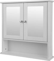 Cassettiera in legno per bagno - sotto lavabo appeso - MDF robusto - spazievitore e moderno - stile bianco - 56x13x58 cm