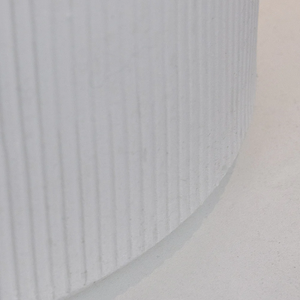 Camino a Bioetanolo Braciere da Pavimento Ø36xh56 cm per Interno ed Esterno Modigliani Bianco Perla