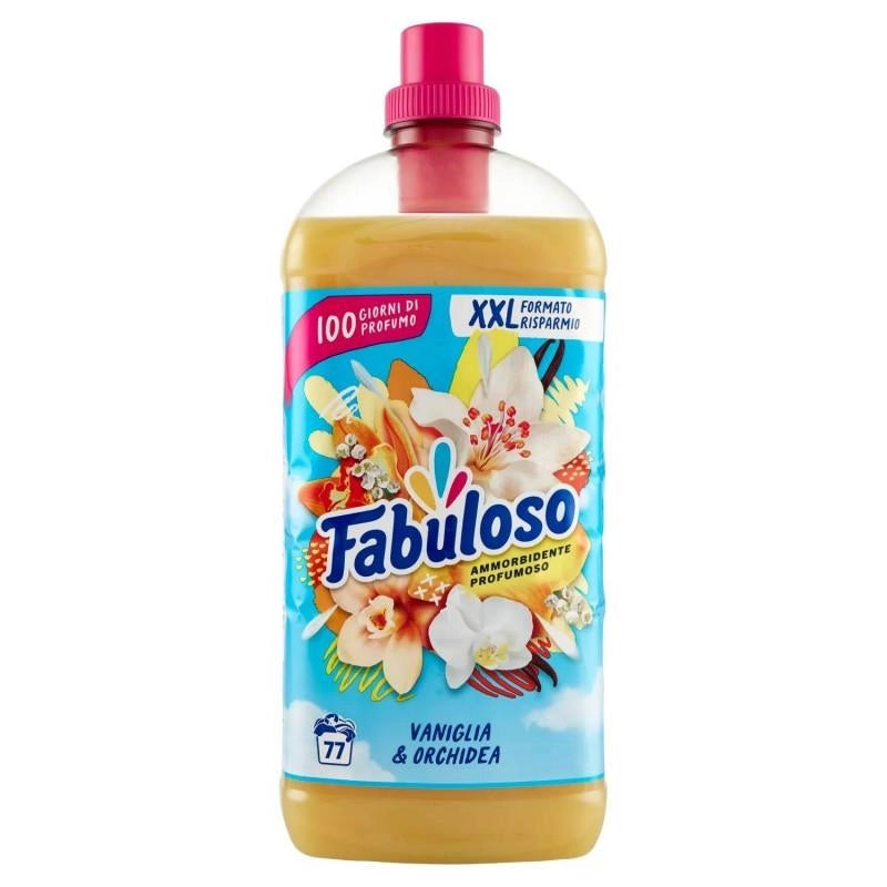 SET 4 FABULOSO AMMORBIDENTE CONCENTRATO DA 1,7LT  VANIGLIA E ORCHIDEA