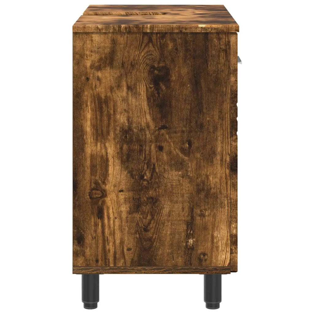 Mobiletto da bagno Rovere Fumo 60 x 35 x 60 cm 889410