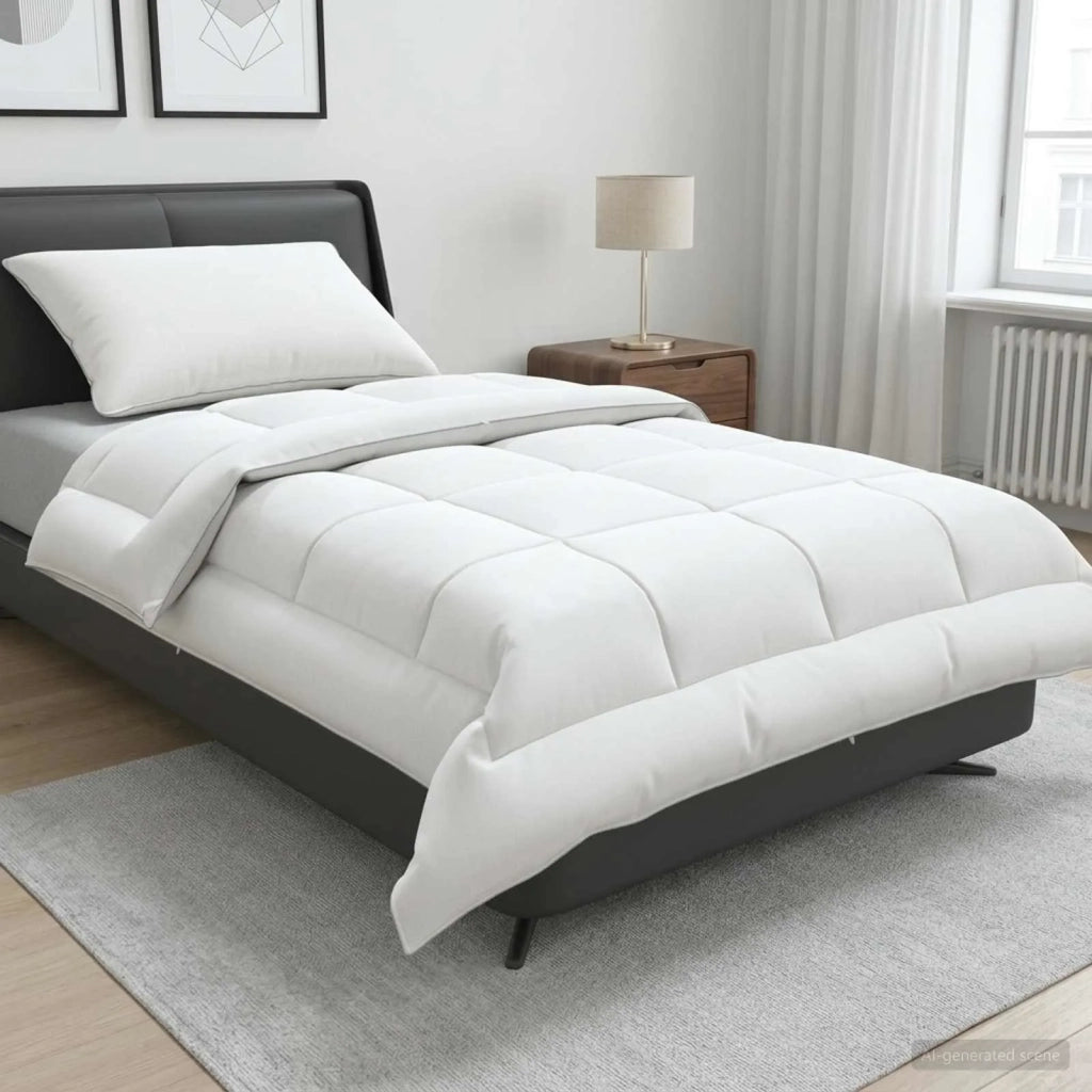 Set di piumone e cuscini 2 pcs 155x200 cm Estate 200 GSM Lana 3441037