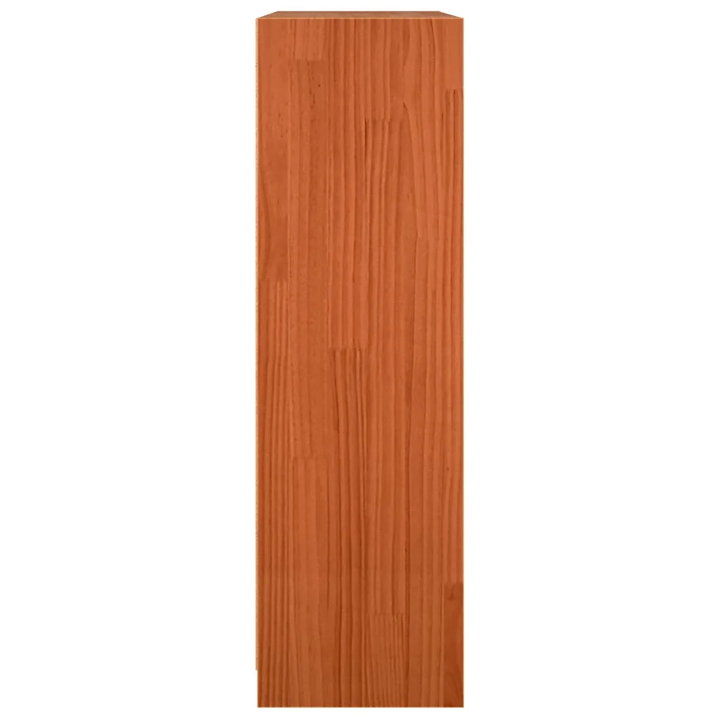 Armadio per Libri Marrone cerato 104 x 33 x 110 cm