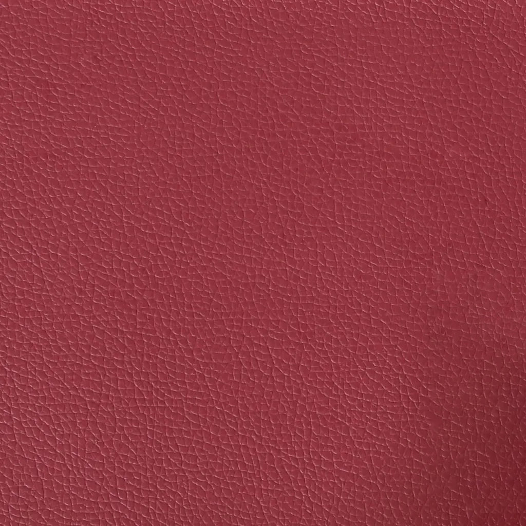 Set di Divani 2 pz con Cuscini Rosso Vino in Similpelle 3202375