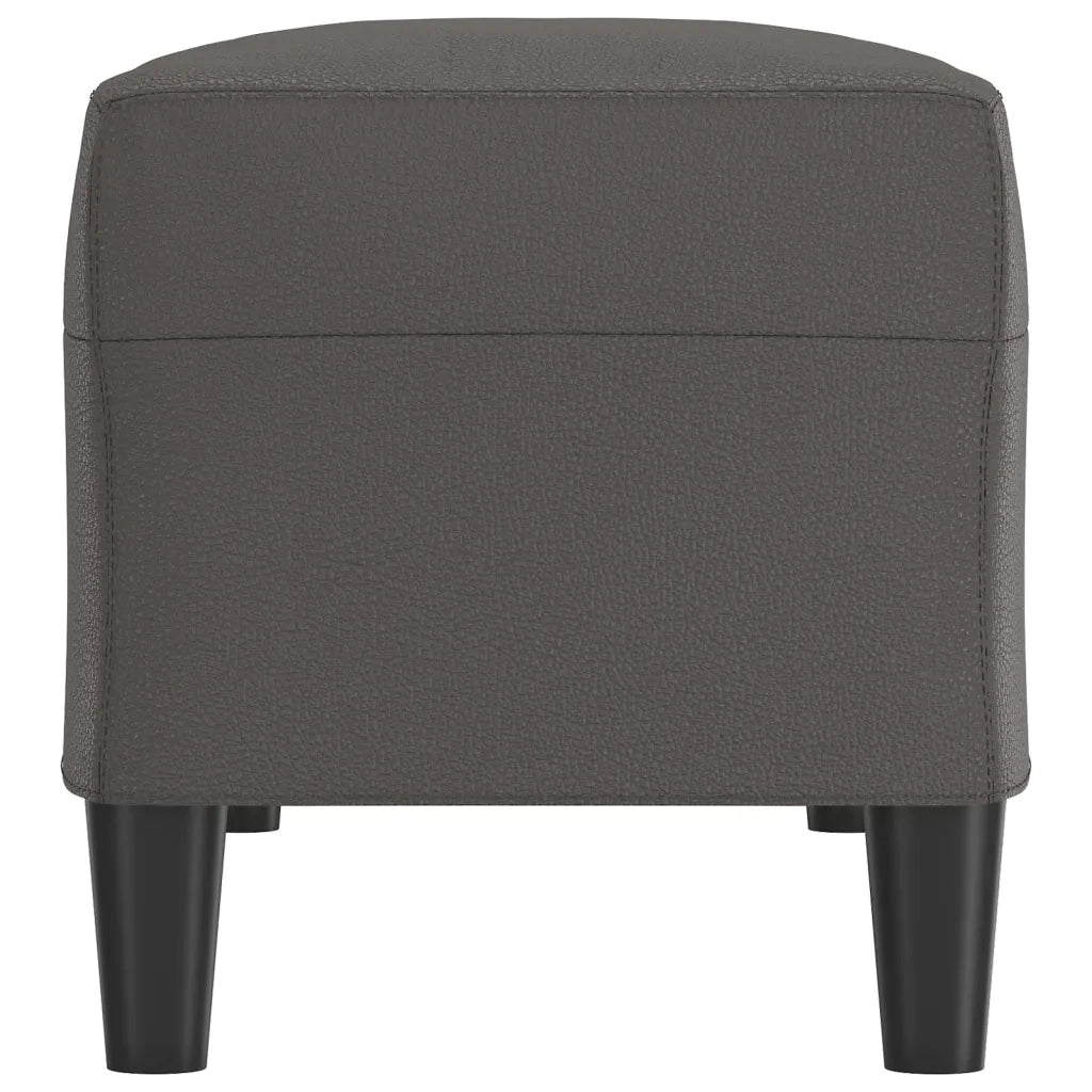 Panca Grigia 100x35x41 cm in Similpelle cod mxl 73555