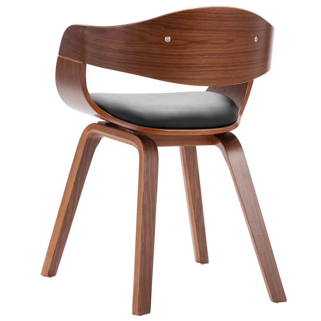 Sedie da Pranzo 2 pz in Legno Piegato e Similpelle 287385