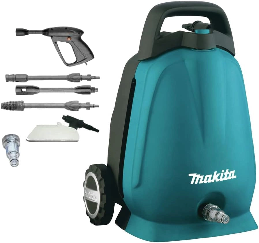 Makita HW112 idropulitrice Compatta Elettrico Nero, Verde 370 l/h 1600 W