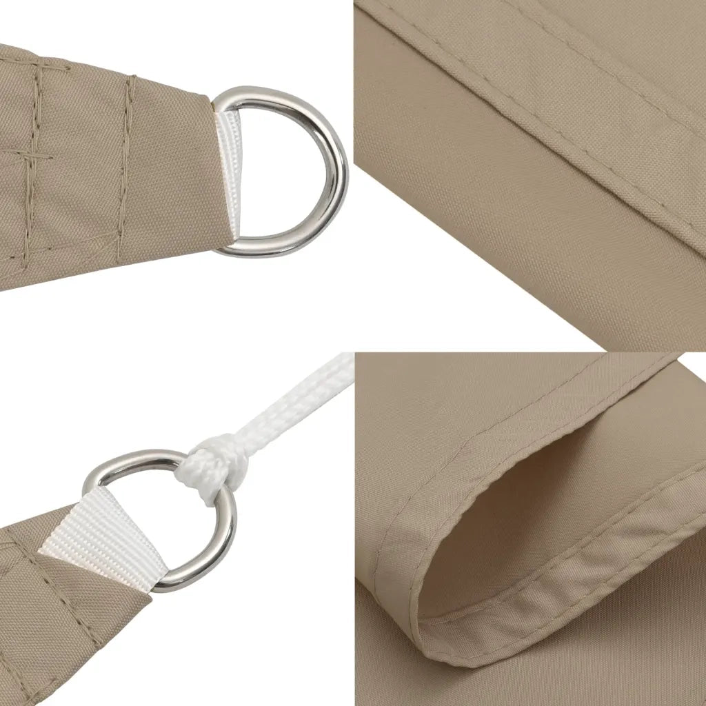 Parasole a Vela Tessuto Oxford Rettangolare 5x7m Talpa 135440