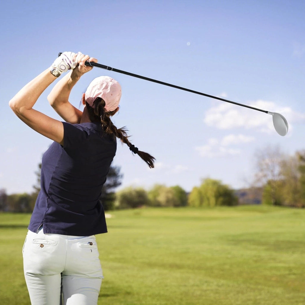 Mazza da Golf Singola, Putter da Golf per Uomo/Donna 460CC, Asta in Carbonio e Impugnatura Antiscivolo in TPR, Ideale per Principianti e Professionisti, Allenamento all'Aperto (12)
