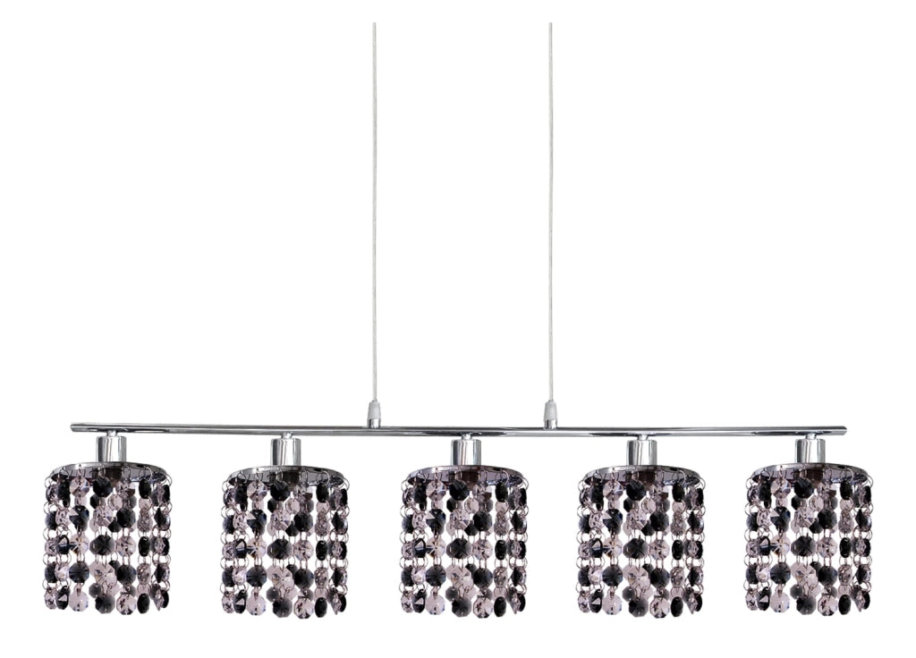 Lampadario Candellux Royal 35-35724 5xG9 cromo cristallo