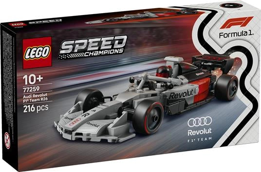 LEGO Speed Champions Audi Revolut F1 Team R26, Eta 10 +