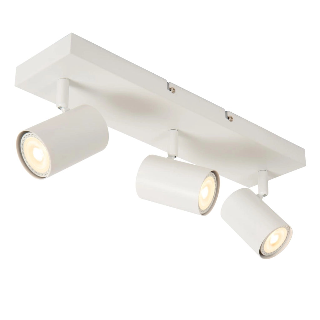 Faretto soffitto AMIGO 3xGU10 bianco metallo Lucide