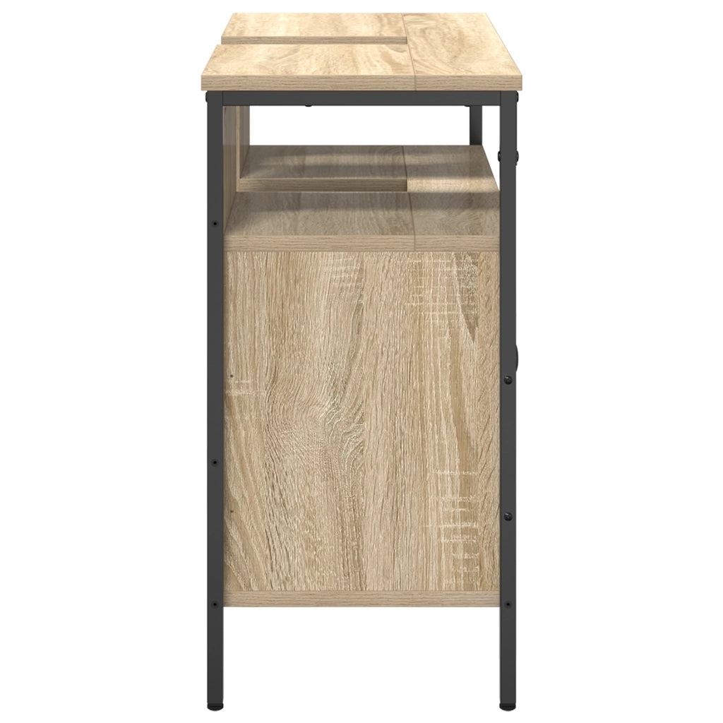 Vanity a Muro Rovere Chiaro Legno Ingegnerizzato 60 x 30 x 60 cm