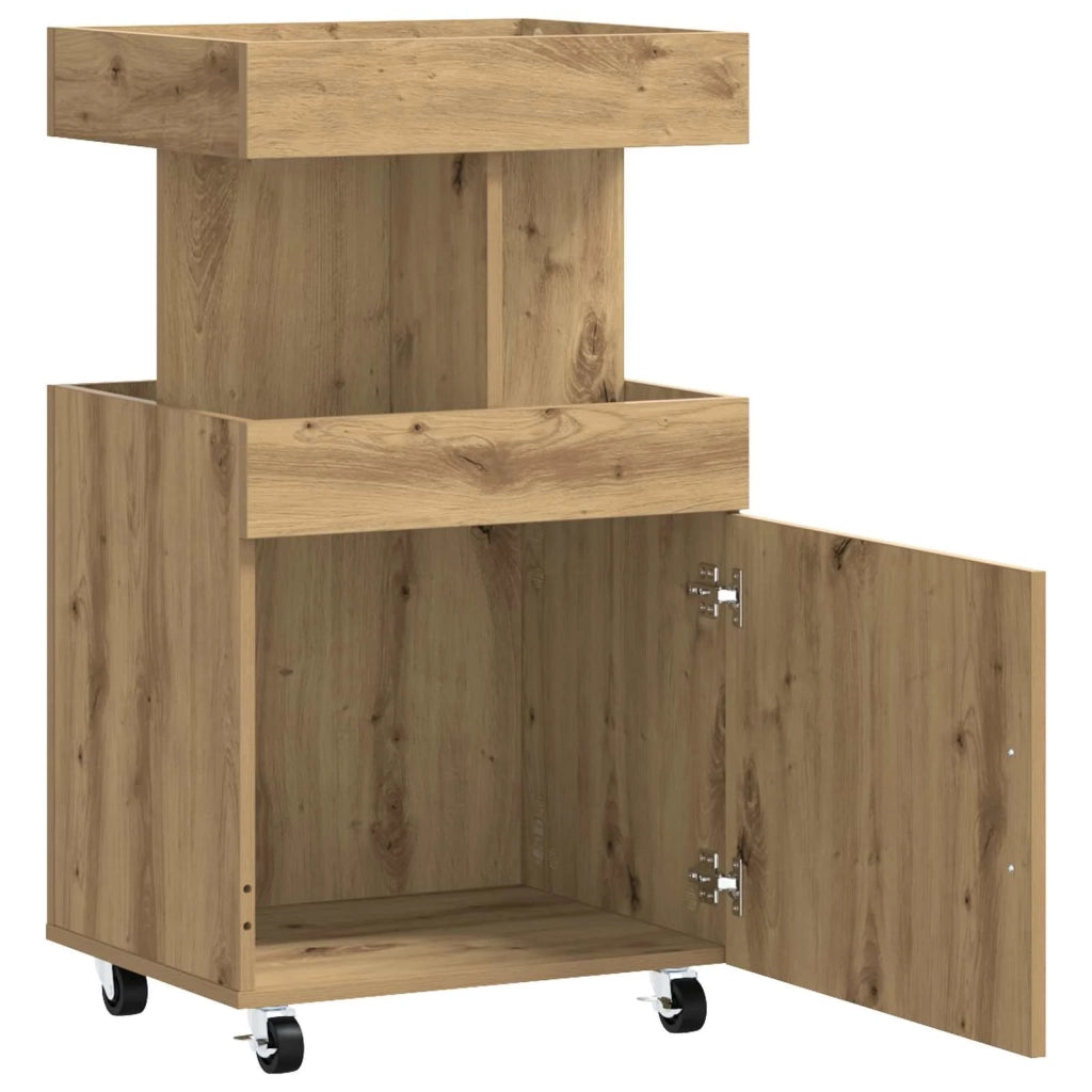 Carrello da Bar Rovere Artigianale 50 x 41 x 89 cm 8015681