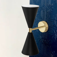 Lampada Da Parete APP1140-2W Black Gold