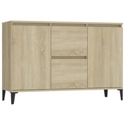 Buffet credenza cassettiera armadio mobile contenitore organizer cucina soggiorno rovere Sonoma 104 x 35 x 70 cm legno ingegnerizzato marrone 02_0031487