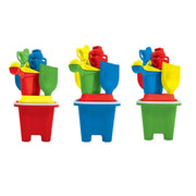 Trade Shop - Set Secchiello A Castello Accessori Mare Bambini Spiaggia Estate Col Ass 000122 -
