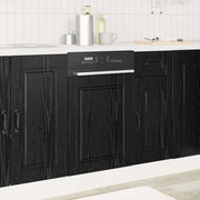 Pannello lavastoviglie PORTO Rovere Nero 45 x 1,5 x 57 cm 8003861