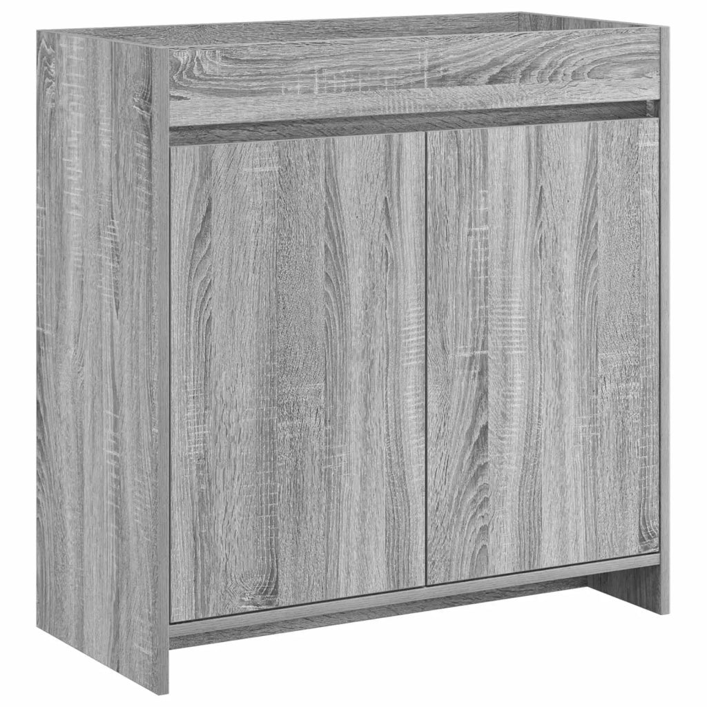 Mobiletto da Bagno Sotto Lavabo Sonoma grigio 890789